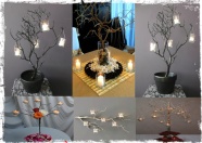 Probably a project for Fall or Winter, seeing branches are most likely to fall off, rather than you being destructive for this project. Image:”How to Make a Tree Branch Candle holder”